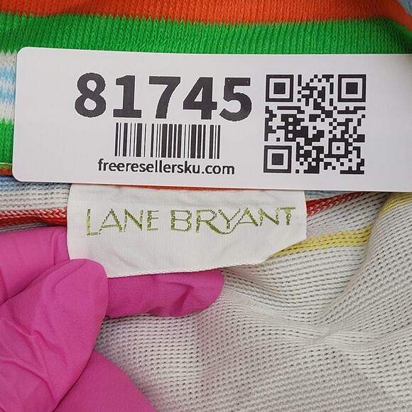 Vintage Lane-Bryant Open Front Cardigan Womens Large 20x24 - Picture 8 of 10